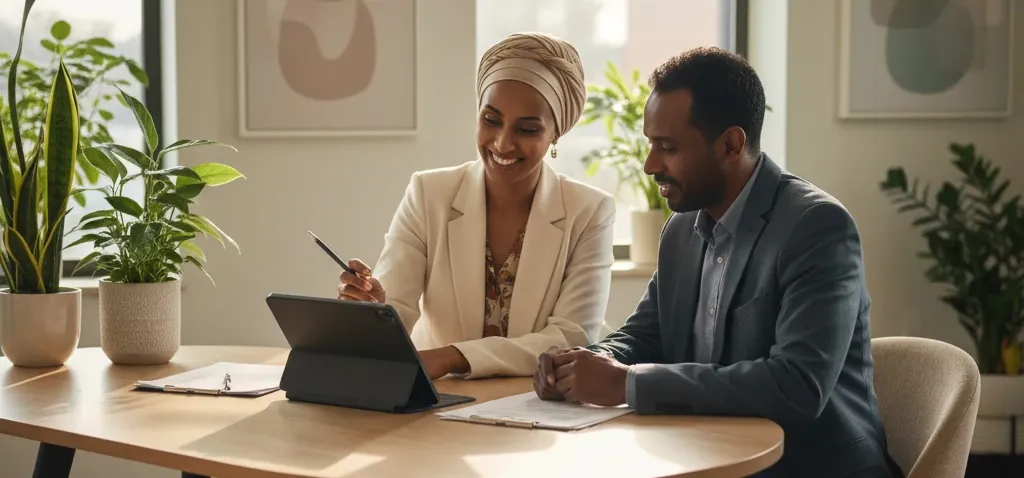 Joining hands for support